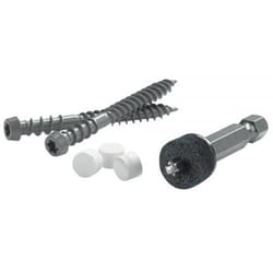 Cortex Azek No. 9 X 2 in. L Star Square Head Coarse Trim Screw