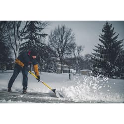 The Snowplow The Original 30 in. W X 56 in. L UHMW Snow Pusher