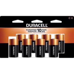 Duracell Coppertop C Alkaline Batteries 8 pk Carded