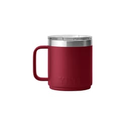 YETI Rambler 10盎司Harvest 红色的 BPA免费杯，带有MagSlider盖子