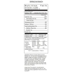 The Carolina Nut Company Sriracha Ranch Peanuts 12 oz Can
