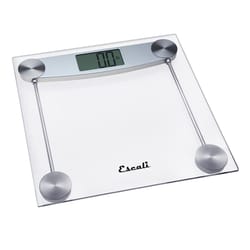 Escali 400 lb Digital Bathroom Scale Clear