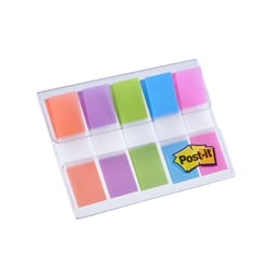 Post-it 0.5 in. W X 1.7 in. L Assorted Flag Page Markers 5 pad
