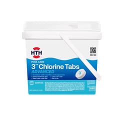 HTH Pool Care Tablet Chlorinating Chemicals 8 lb