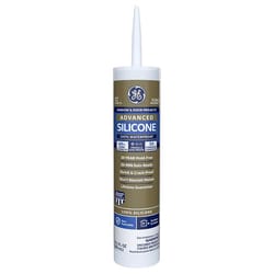 GE Advanced Clear Silicone 2 Window and Door Caulk Sealant 10.1 oz