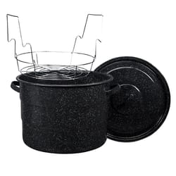 Granite Ware Canner with lid & Jar Rack 21.5 qt 3 pc
