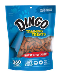 Dingo Training Treats Chicken and Beef Treats For Dog 360 pk