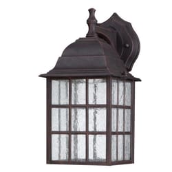 Westinghouse Patina Bronze Switch LED Lantern Fixture