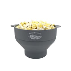 Amish Country Popcorn Gray 15 cups Air Microwave Popcorn Popper