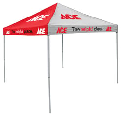 Logo Brands Polyester Square Canopy 9 ft. H X 9 ft. W X 9 ft. L