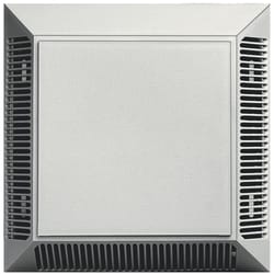Builders Edge 7.5 in. H X 7.5 in. W White Vinyl Foundation Vent Cover
