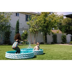 CocoNut Float Rae Dunn 260 gal Round Wading Pool 46 in. D