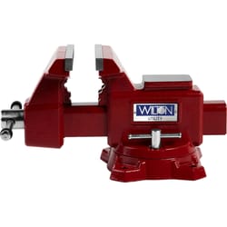 Wilton 5.5 in. Cast Iron Utility Bench Vise 360 deg Swivel Base