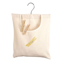 Whitmor Cotton Clothes Pin Bag