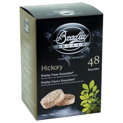 Bradley Smoker All Natural Hickory Wood Bisquettes 1.6 lb