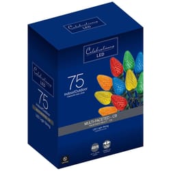 Celebrations LED C9 Multicolored 75 ct String Christmas Lights 49 ft.