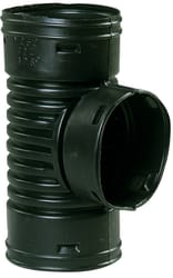 Advance Drainage Systems 4 in. Snap X 4 in. D Snap Polyethylene Tee 8 pk