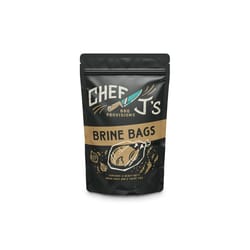 Chef J's BBQ Provisions Clear HPPE Brine Bag 3 gal