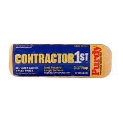 Purdy Contractor 1st Polyester 9 in. W X 3/4 in. Paint Roller Cover 1 pk