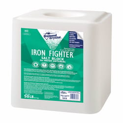 Diamond Crystal Iron Fighter Water Softener Salt Block 50 lb
