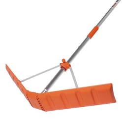 EZ Smart Tools 36 in. W X 16 ft. L Poly Roof Rake
