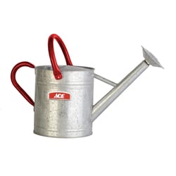 Ace Gray 2 gal Steel Watering Can