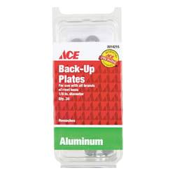 Ace Steel Backup Plates 1/8 in. 30 pc