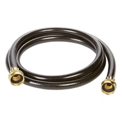 Ultra Dynamic Products Rubber Washer Machine Hose 3/8 in. D X 6 ft. L