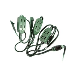 Ace Indoor 15 ft. L Green Extension Cord 18/2 SPT-2