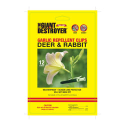 Giant Destroyer Animal Repellent Clip For Deer and Rabbits 12 pk