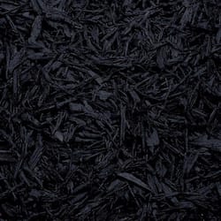 Ground Smart Black Shredded Rubber Mulch 0.8 cu ft