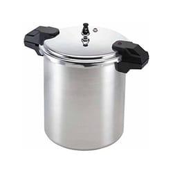 Mirro Polished Aluminum Pressure Cooker and Canner 22 qt