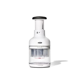OXO SoftWorks White Plastic/Stainless Steel Food Chopper