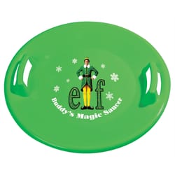 Slippery Racer Downhill Pro Buddy The Elf Plastic Saucer Sled 26 in.