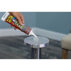 Flex Seal Family of Products Flex Glue Clear Rubberized Waterproof Adhesive 4 oz