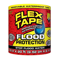 Flex Seal Family of Products Flood Protection 3.75 in. W X 20 ft. L Yellow Waterproof Repair Tape