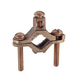 Halex 1/2 - 1 in. Bronze Ground Clamp for Direct Burial 1 pk
