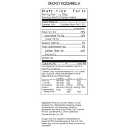 The Carolina Nut Company Smokey Mozzarella Peanuts 12 oz Can