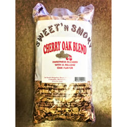 Chigger Creek Sweet' N Smoky All Natural Cherry Oak Blend Wood Smoking Chips 200 cu in