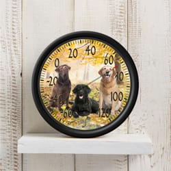 Taylor Dogs Design Dial Thermometer Plastic Multicolored
