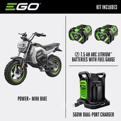 EGO Power+ Unisex Mini Bike KIT (BATTERIES & CHARGER INCLUDED)