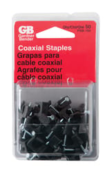 Gardner Bender 1/4 in. W Plastic Insulated Coaxial Staple 50 pk