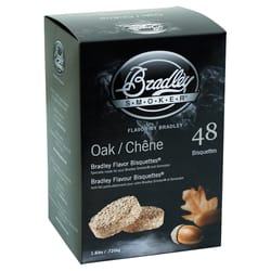 Bradley Smoker All Natural Oak Wood Bisquettes 1.6 lb