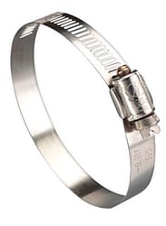 Ideal Tridon 3/8 in. 7/8 in. SAE 6 Silver Hose Clamp Stainless Steel Band