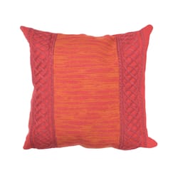 Liora Manne Visions II Saffron Celtic Stripe Polyester Throw Pillow 20 in. H X 2 in. W X 20 in. L