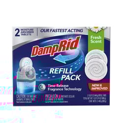 Damp Rid Moisture Absorber Refill Fresh Scent 15.87 oz 2 pk