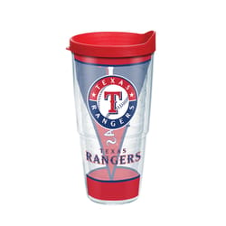 Tervis MLB 24 oz Multicolored BPA Free Texas Rangers Tumbler with Lid