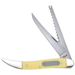 Case Yellow Stainless Steel 3 in. Fishing Knife