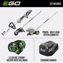 EGO Power+ Multi-Head System MHC1502 15 in. 56 V Battery Edger/Trimmer Kit (Battery & Charger)