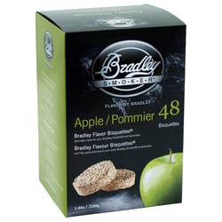 Bradley Smoker All Natural Apple Wood Bisquettes 1.6 lb